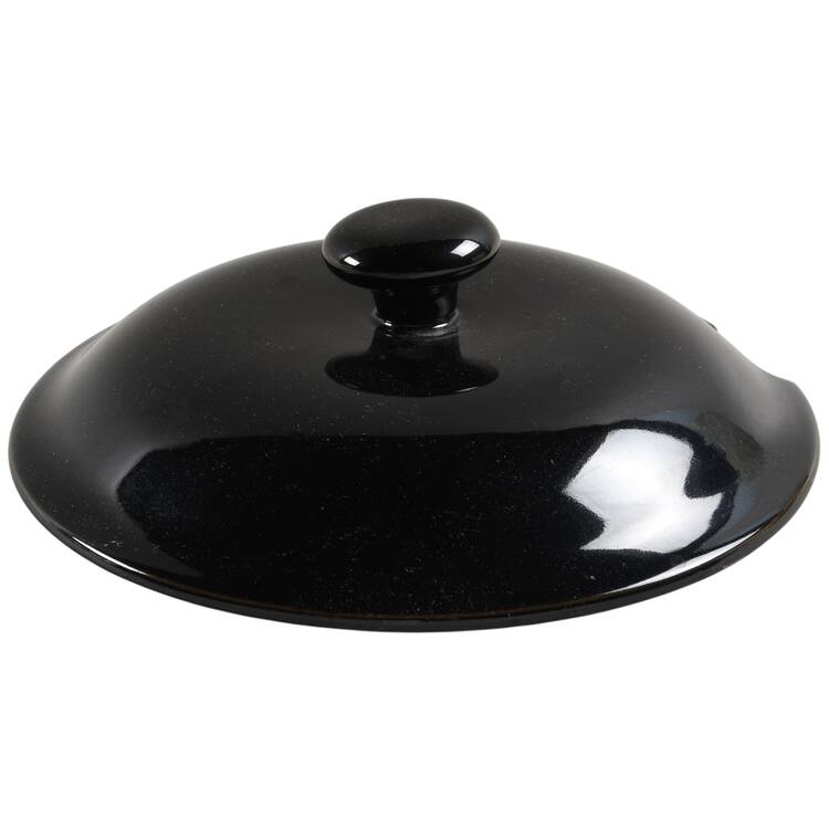 Nova Black (Newer, Grayish White Center) Lid for Tureen