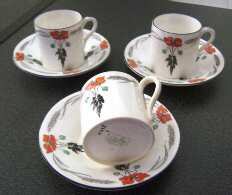 11326 Flat Demitasse Cup & Saucer Set