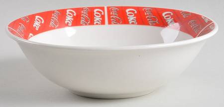 Coca Cola Coupe Soup Bowl