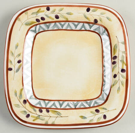Les Olives 9" Square Serving Platter