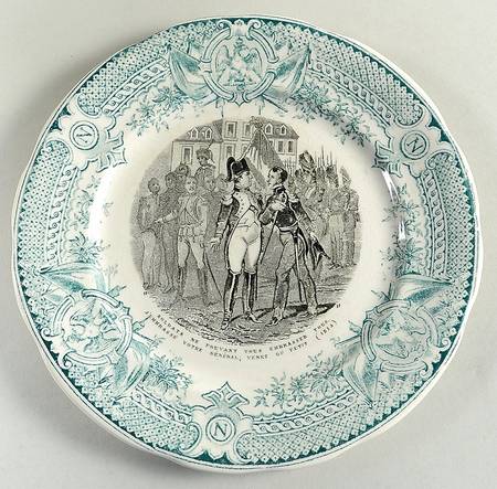SGN6 Salad Plate by Sarreguemines