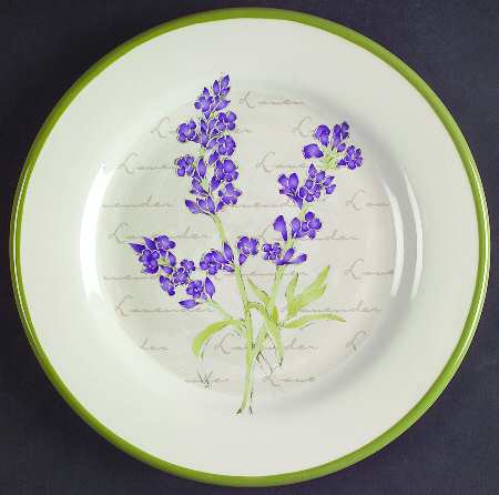 Herb Garden Salad Plate