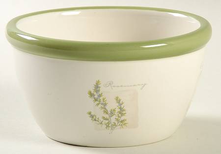 Herb Garden Fruit/Dessert (Sauce) Bowl