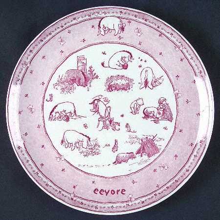 Classic Pooh Discovery (Pink) Wall Plate