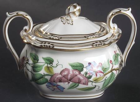 Butterfly Garden Sugar Bowl & Lid