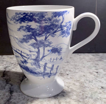 Blue Room Delftware Mug