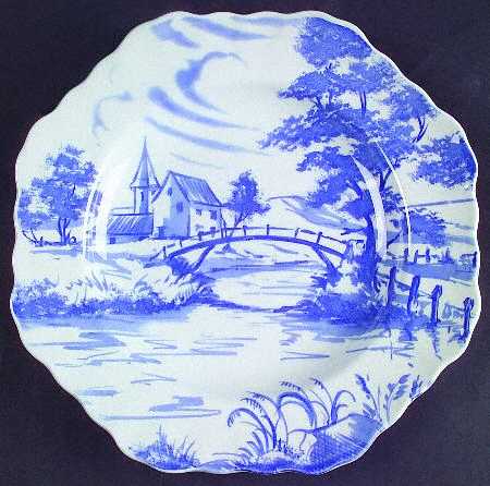 Blue Room Delftware Luncheon Plate