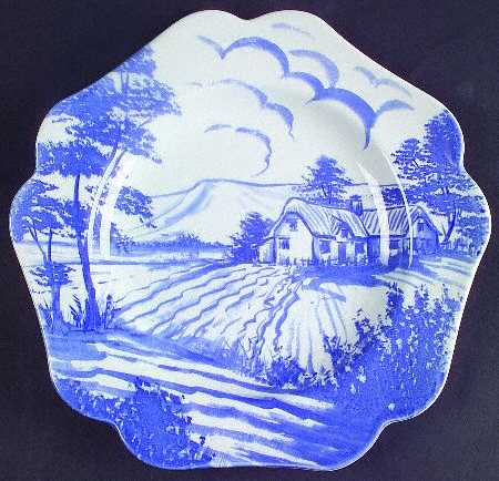 Blue Room Delftware Luncheon Plate