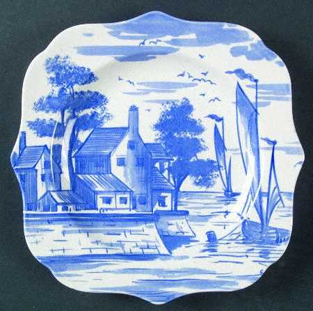 Blue Room Delftware Luncheon Plate