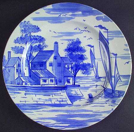 Blue Room Delftware Service Plate (Charger)