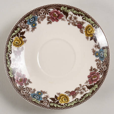 Christmas Tree Grove Saucer for Flat Cup