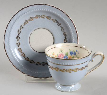 STB265 Footed Demitasse Cup & Saucer Set