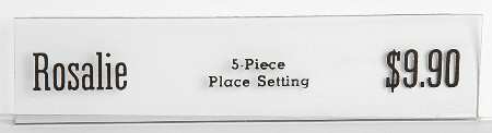 Advertising Signs Shelf Clip Price Tag Advertising Sign