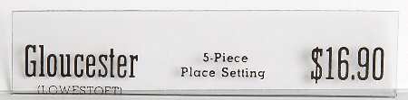 Advertising Signs Shelf Clip Price Tag Advertising Sign