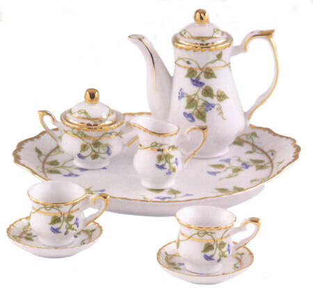 Morning Glory (10 Piece) Miniature Tea Set