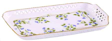 Morning Glory 13" Rectangular Tray