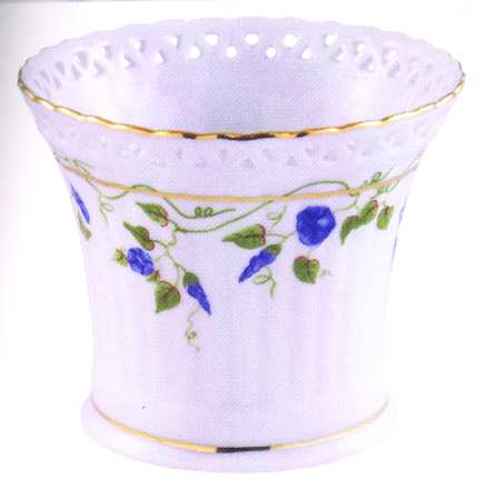 Morning Glory Medium Cachepot
