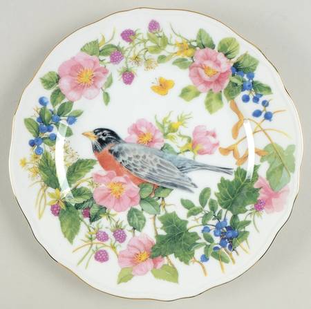 Songbird Salad Plate