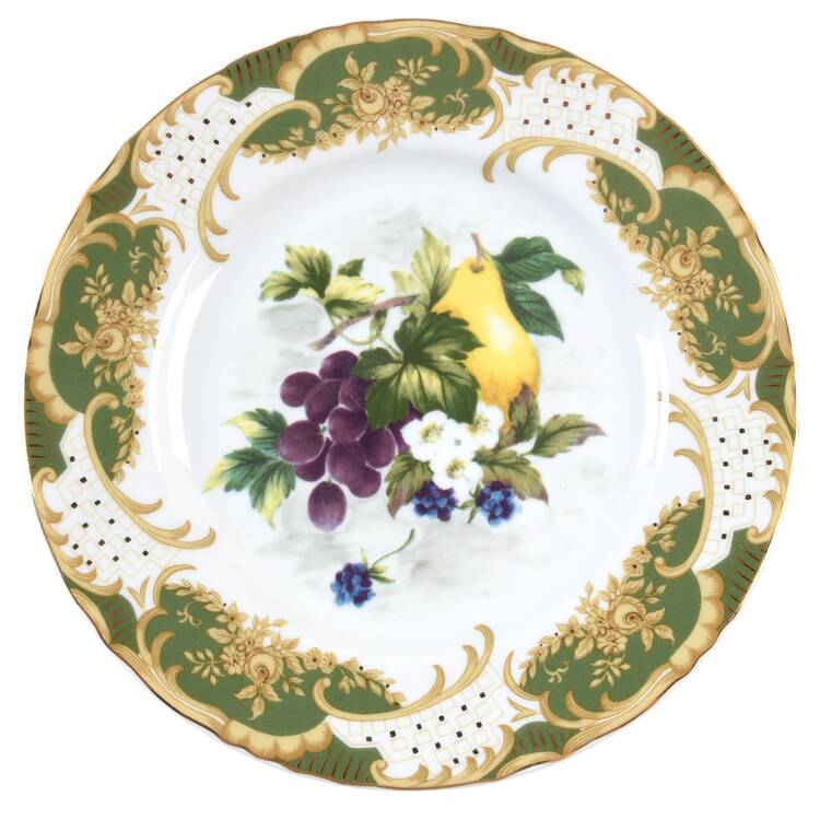Antique Fruit Salad/Dessert Plate