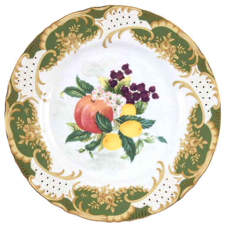 Antique Fruit Salad/Dessert Plate