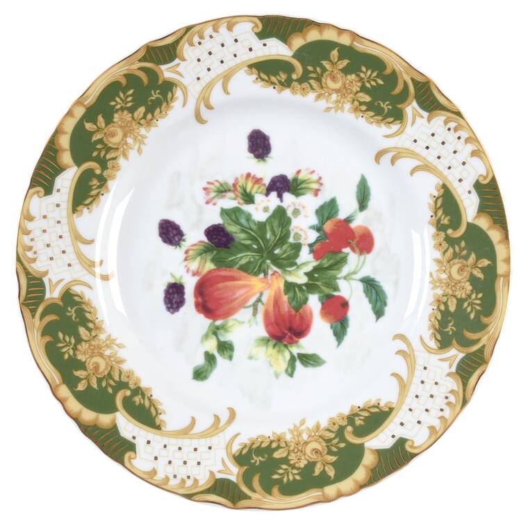Antique Fruit Salad/Dessert Plate