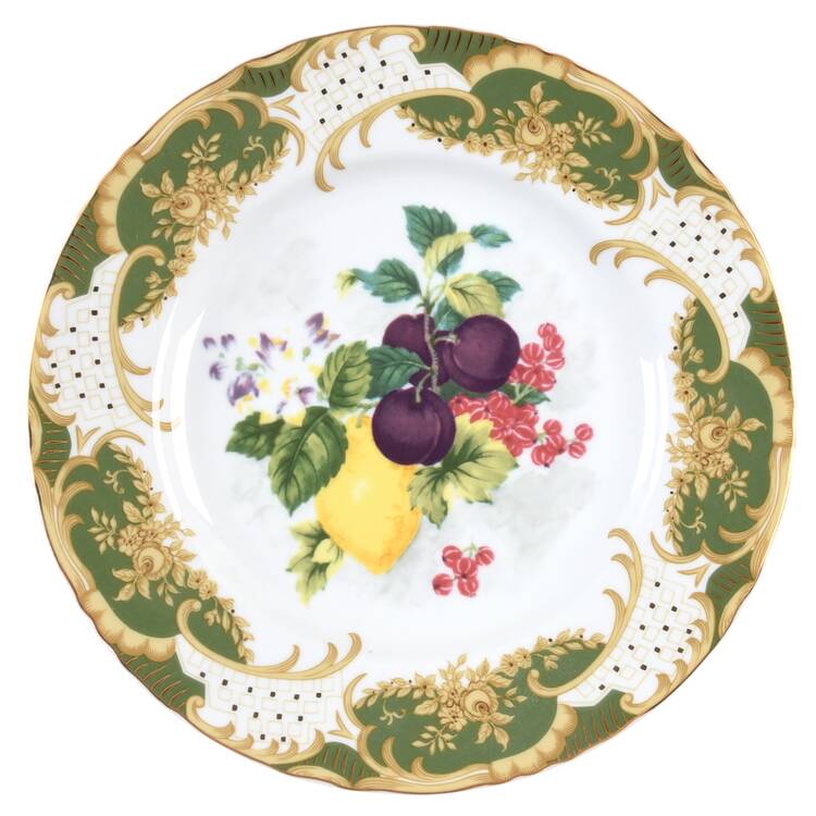 Antique Fruit Salad/Dessert Plate