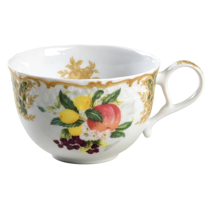 Antique Fruit Flat Cup