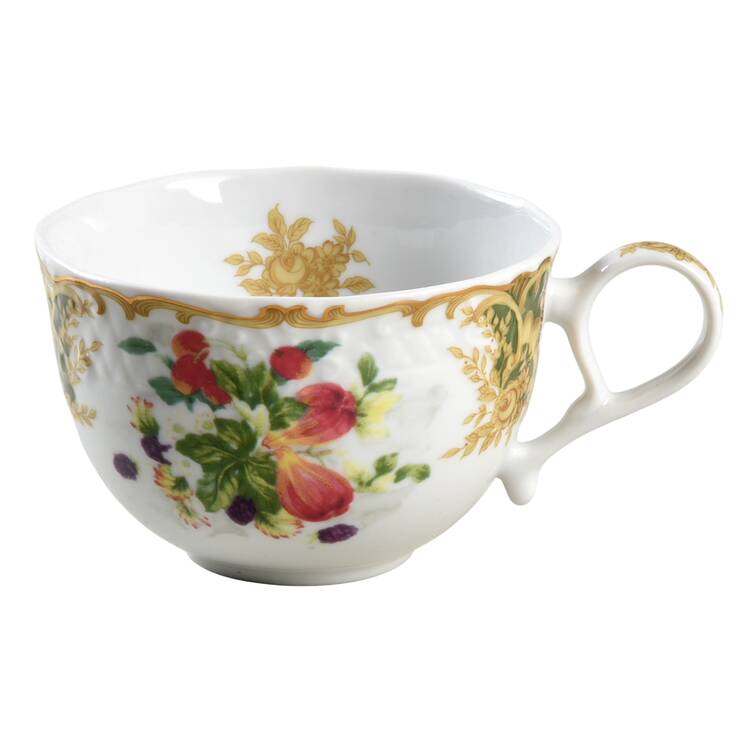 Antique Fruit Flat Cup