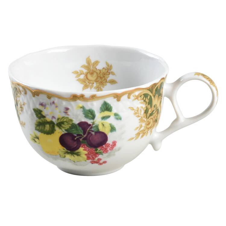 Antique Fruit Flat Cup