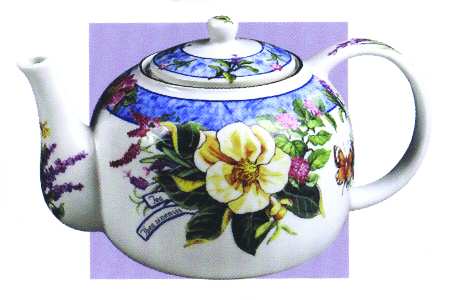 Tea Garden Teapot & Lid