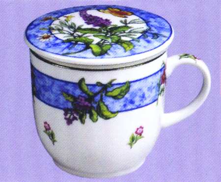 Tea Garden Mug & Lid