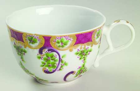 Manvers Scroll Flat Cup