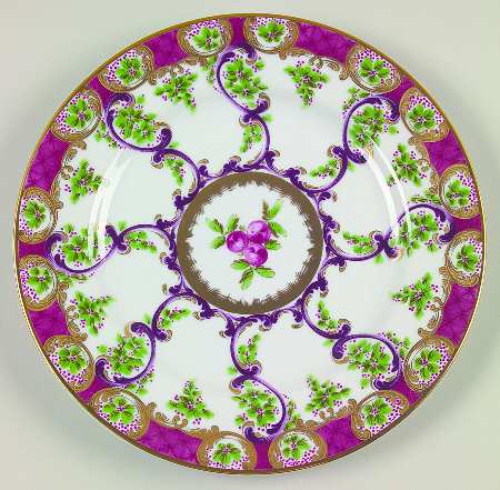 Manvers Scroll Salad/Dessert Plate