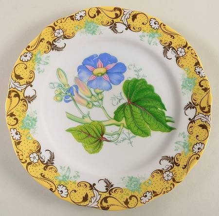 English Garden Dinner Plate