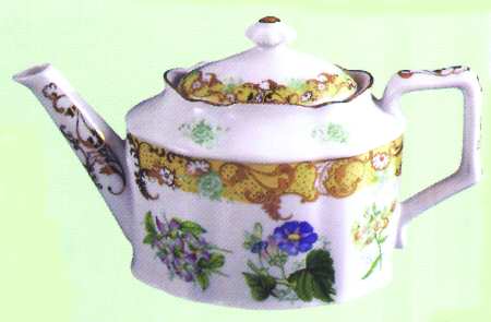 English Garden Teapot & Lid