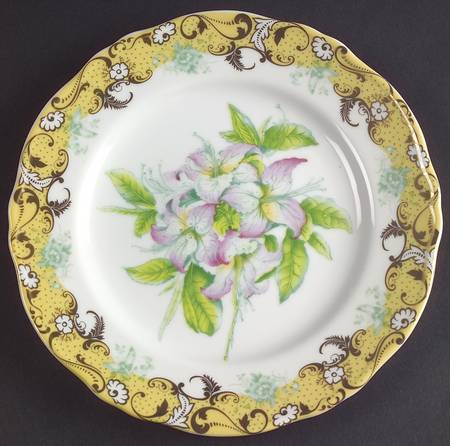 English Garden Salad/Dessert Plate