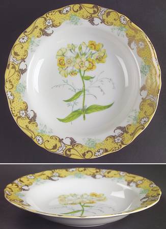 English Garden Rim Soup Bowl