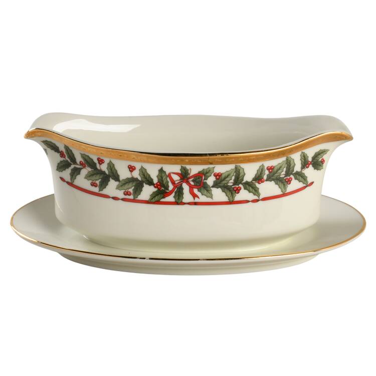 SEI14 Gravy Boat with Attached Underplate by Seizan