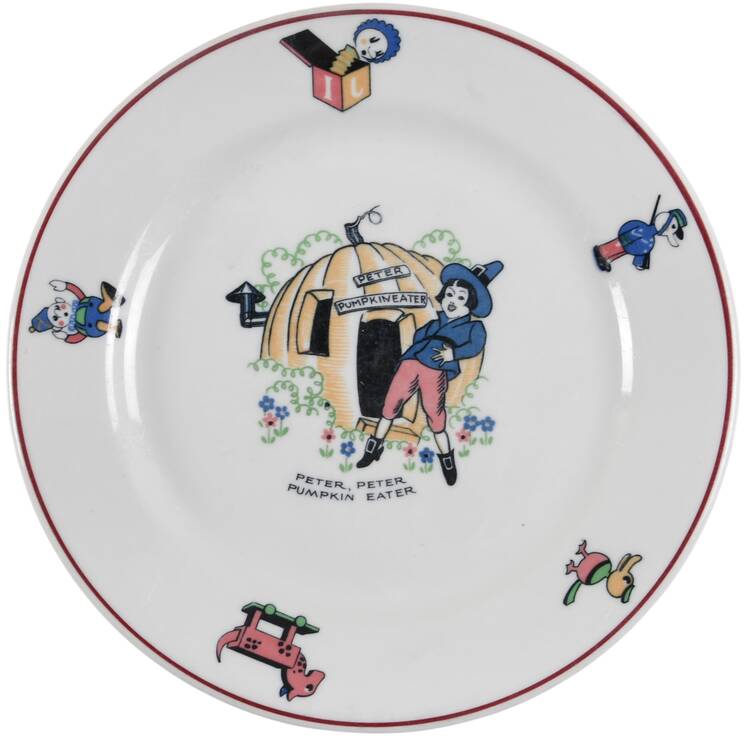 SHO238 Child's Plate