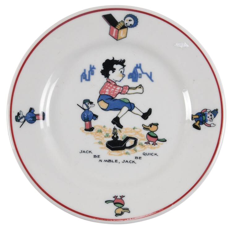 SHO238 Child's Plate