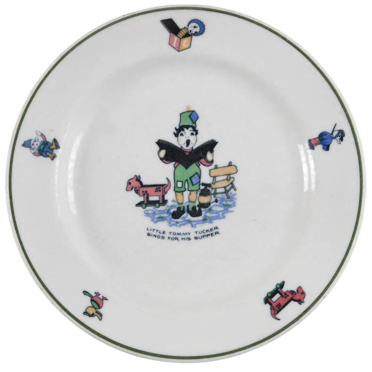 SHO238 Child's Plate