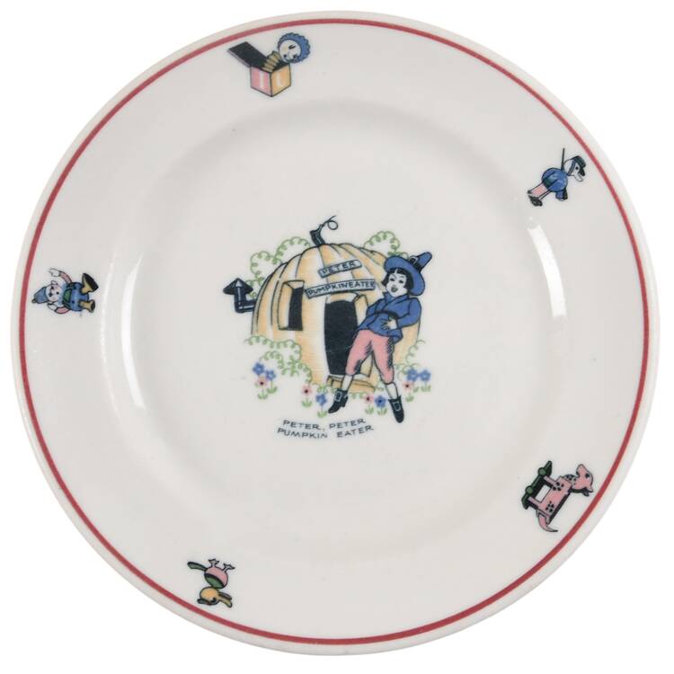 SHO238 Child's Plate