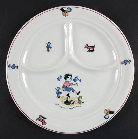 SHO238 Divided Child's Plate