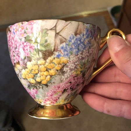 Rock Garden Footed Cup