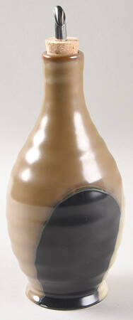 Gold Dust Black Oil Jar & Drizzle Spout