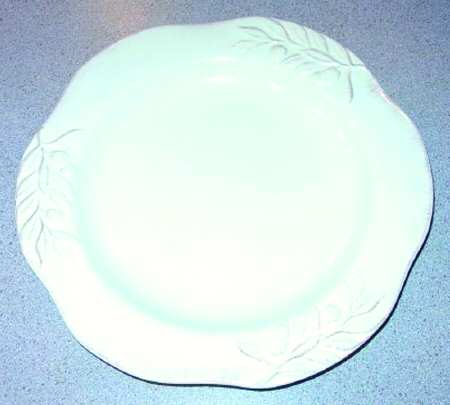 Campagna White Chop Plate (Round Platter)