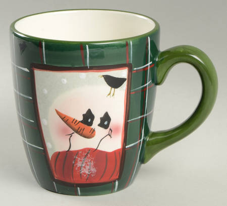 Snowmen Portraits (Decal) Mug