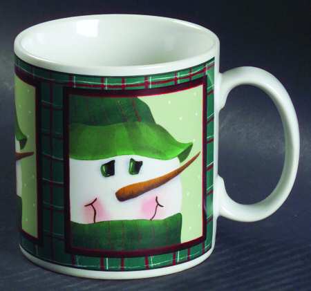 Snowmen Portraits (Decal) Mug