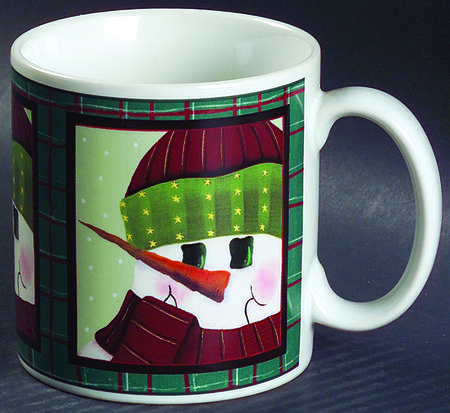 Snowmen Portraits (Decal) Mug