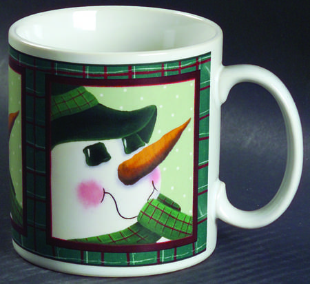 Snowmen Portraits (Decal) Mug